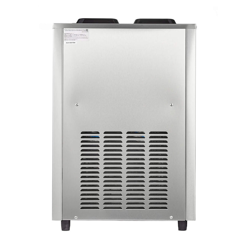 24L Commercial Double Cylinder Stainless Steel Slushy Machine With Touchscreen (SAK64125)