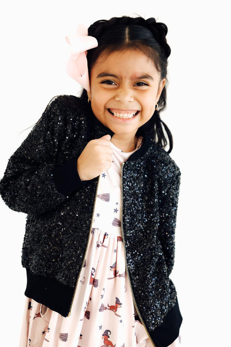 Black Sequin Jacket