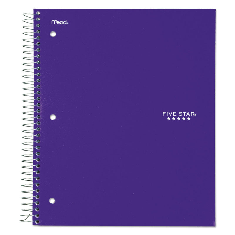 Five Star Trend Wirebound Notebook, 3 Subject, Medium/College Rule, Randomly Assorted Covers, 11 x 8.5, 150 Sheets
