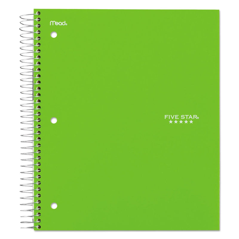 Five Star Trend Wirebound Notebook, 5 Subject, 4 Pockets, Medium/College Rule, Randomly Assorted Covers, 11 x 8.5, 200 Sheets