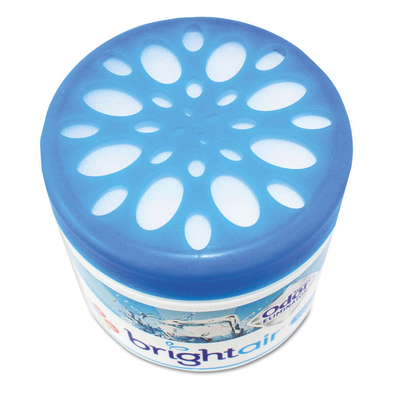 BRIGHT Air Super Odor Eliminator, Cool and Clean, Blue, 14 oz Jar