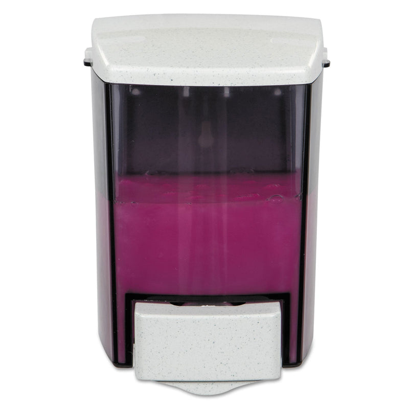 San Jamar Oceans Soap and Hand Sanitizer Dispenser, 30 oz, 4.13 x 4.25 x 6.13, Black