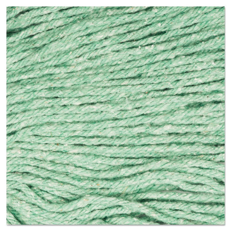 Boardwalk Super Loop Wet Mop Head, Cotton/Synthetic Fiber, 5" Headband, Large Size, Green