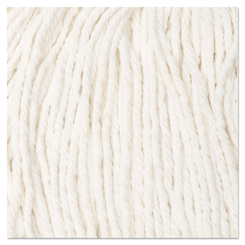 Boardwalk Cut-End Wet Mop Head, Cotton, No. 20, White