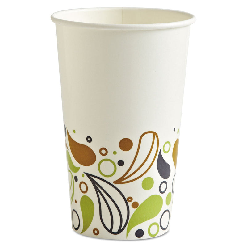 Boardwalk Deerfield Printed Paper Cold Cups, 16 oz, 20 Cups/Sleeve, 50 Sleeves/Carton