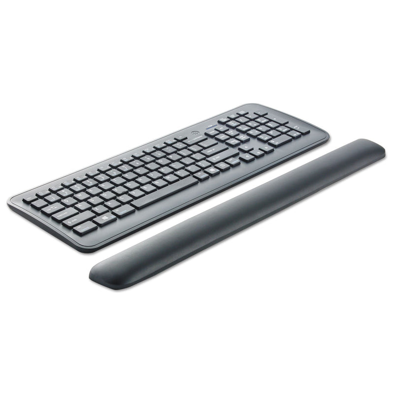 3M Gel Wrist Rest for Keyboards, 19 x 2, Black