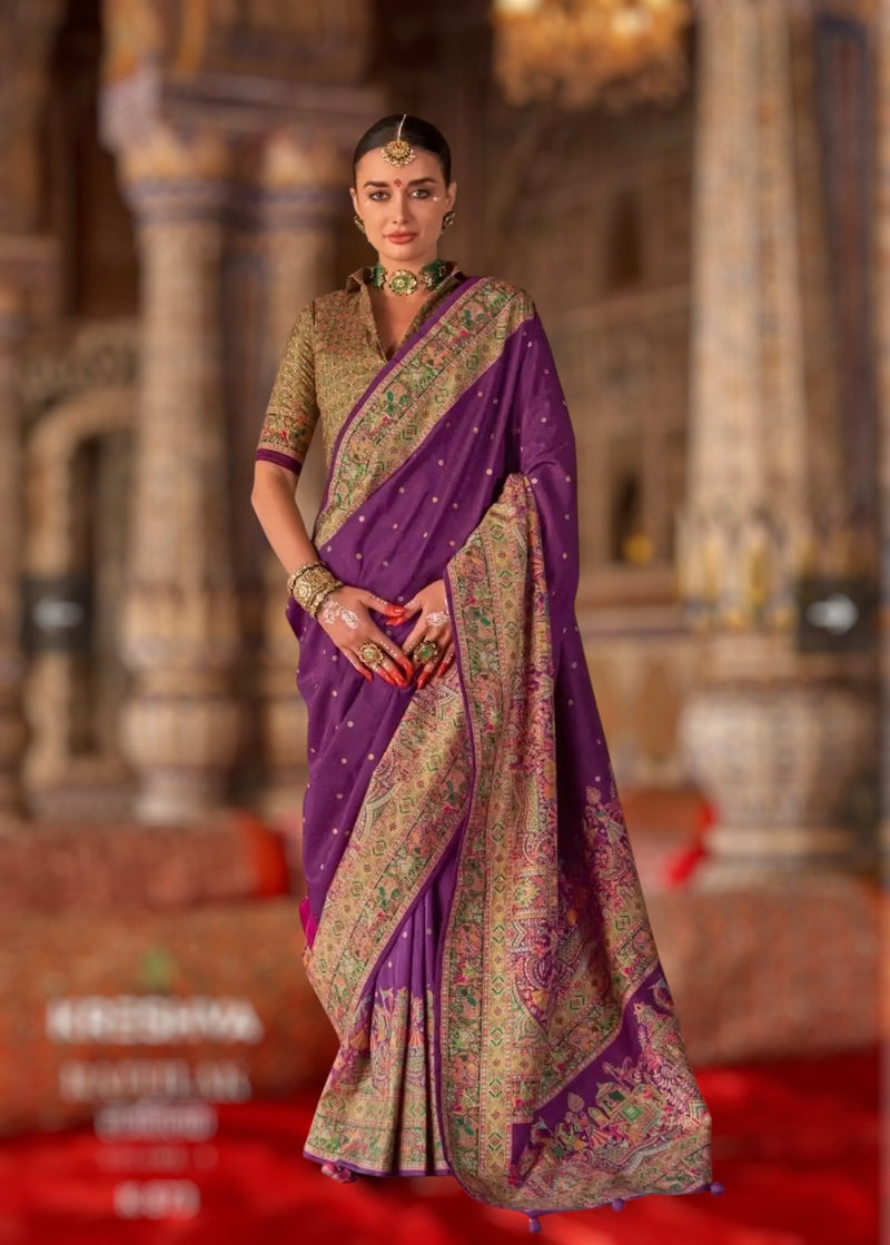 Wedding wear silk saree