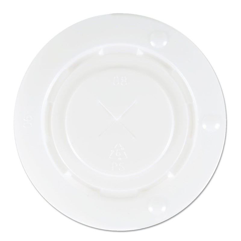 Boardwalk Deerfield Cold Cup Lids, Fits 12 oz to 20 oz Cups, Clear, Plastic, 50/Pack, 20 Packs/Carton