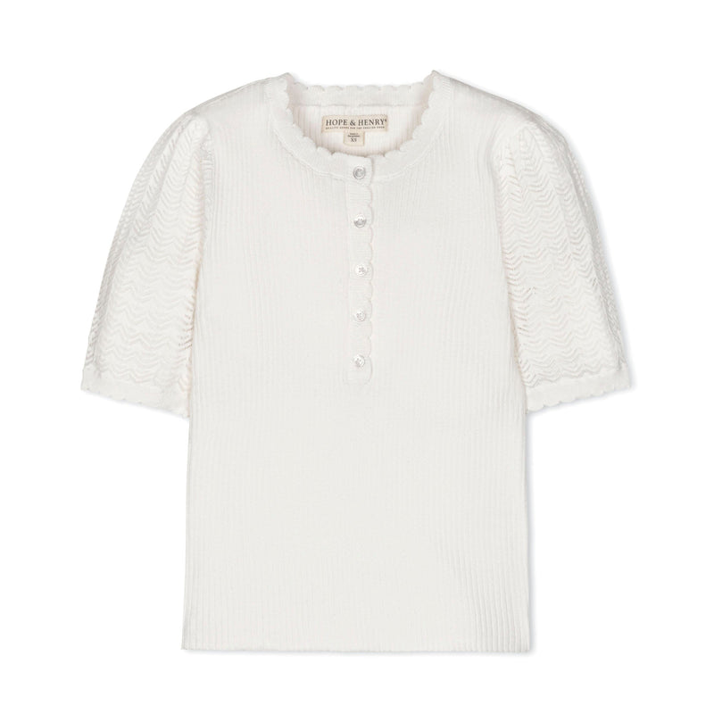 Organic Henley Sweater