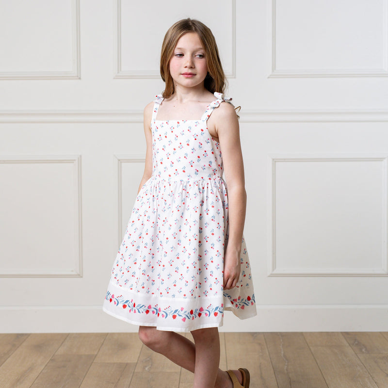 Organic Border Hem Sundress