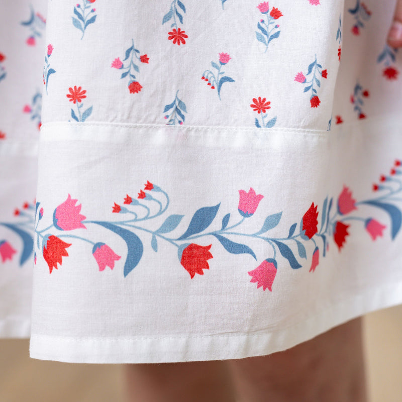 Organic Border Hem Sundress