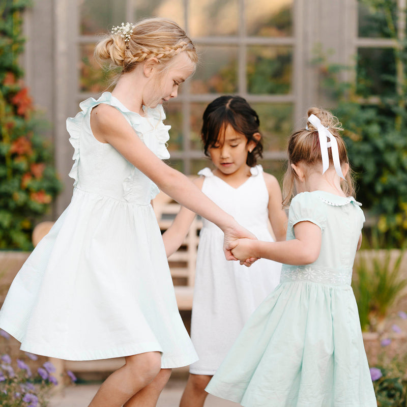 Organic Flutter Sleeve Open Back Dress