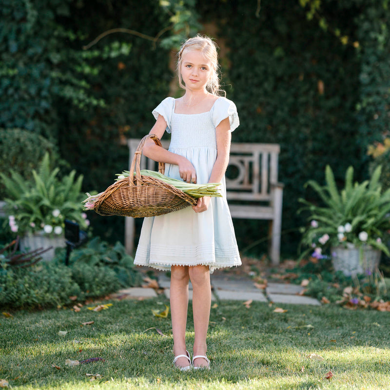 Organic Sateen Flower Girl Dress