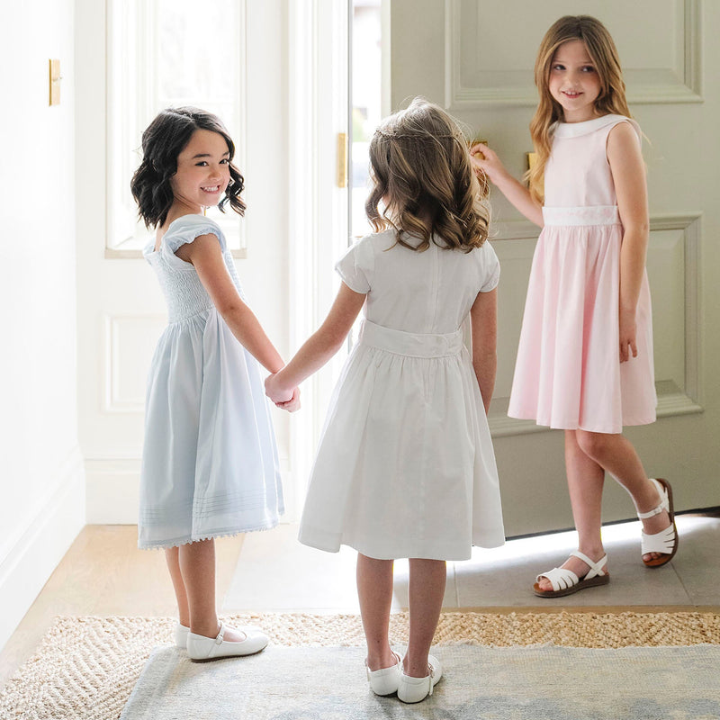 Organic Sateen Flower Girl Dress