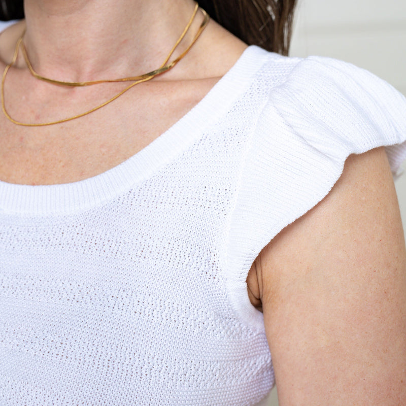 Organic Peplum Sweater Top