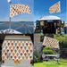 Vintage Ice Cream 3X5 Ft Summer Cold Food Colorful Flag for Outdoor, Indoor, Office, Workplace, Home, Garden, Business