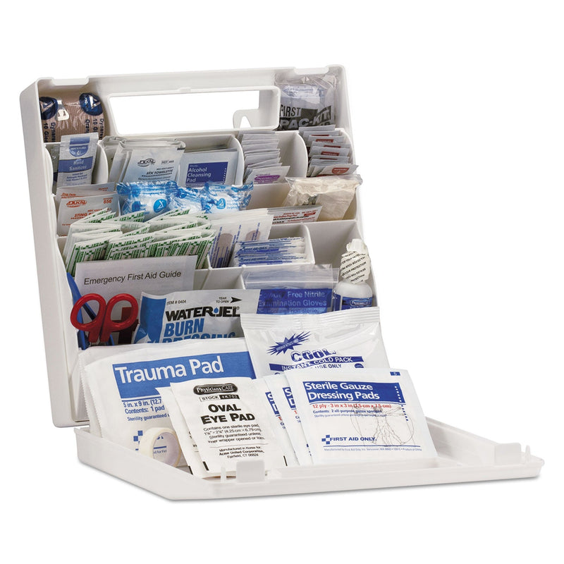 First Aid Only ANSI Class A+ First Aid Kit for 50 People, 183 Pieces, Plastic Case