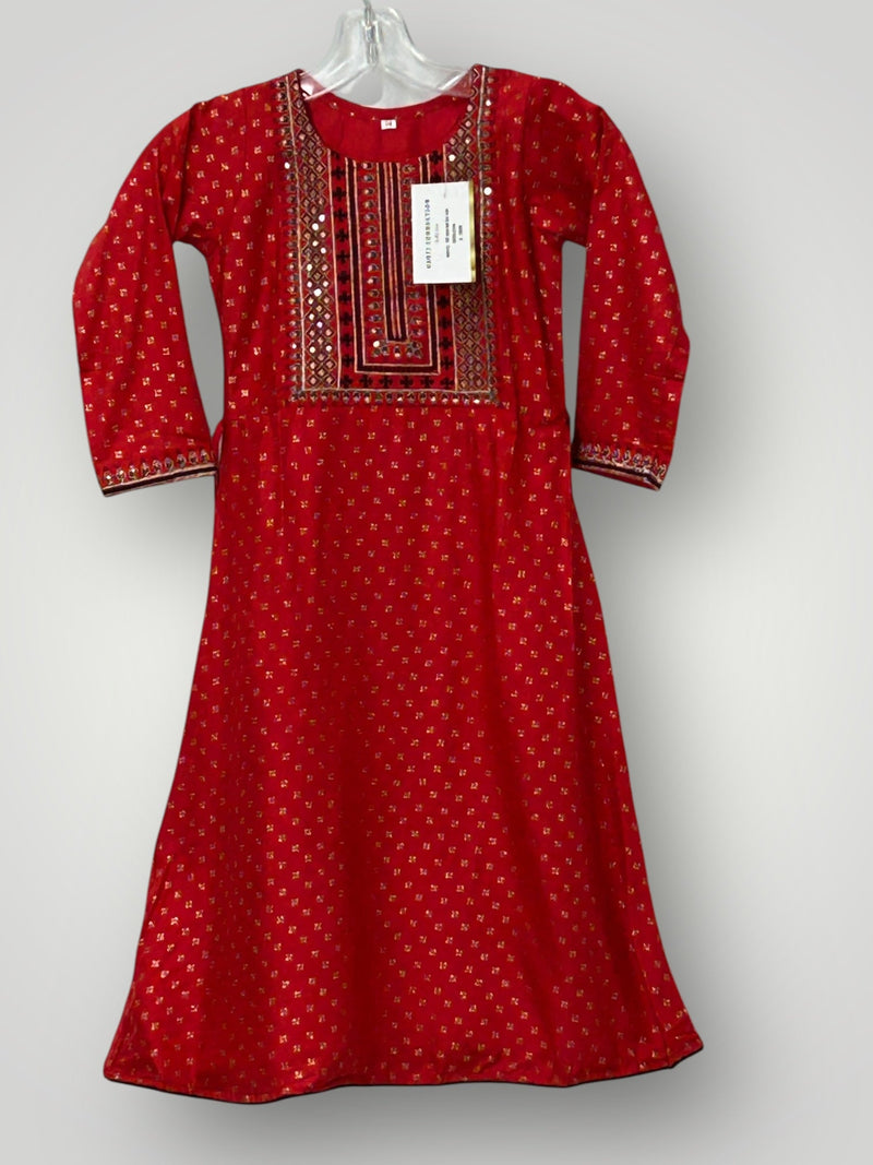 Rayon kurti : Size 28