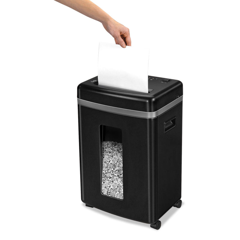 Fellowes Powershred 450M Micro-Cut Shredder, 9 Manual Sheet Capacity