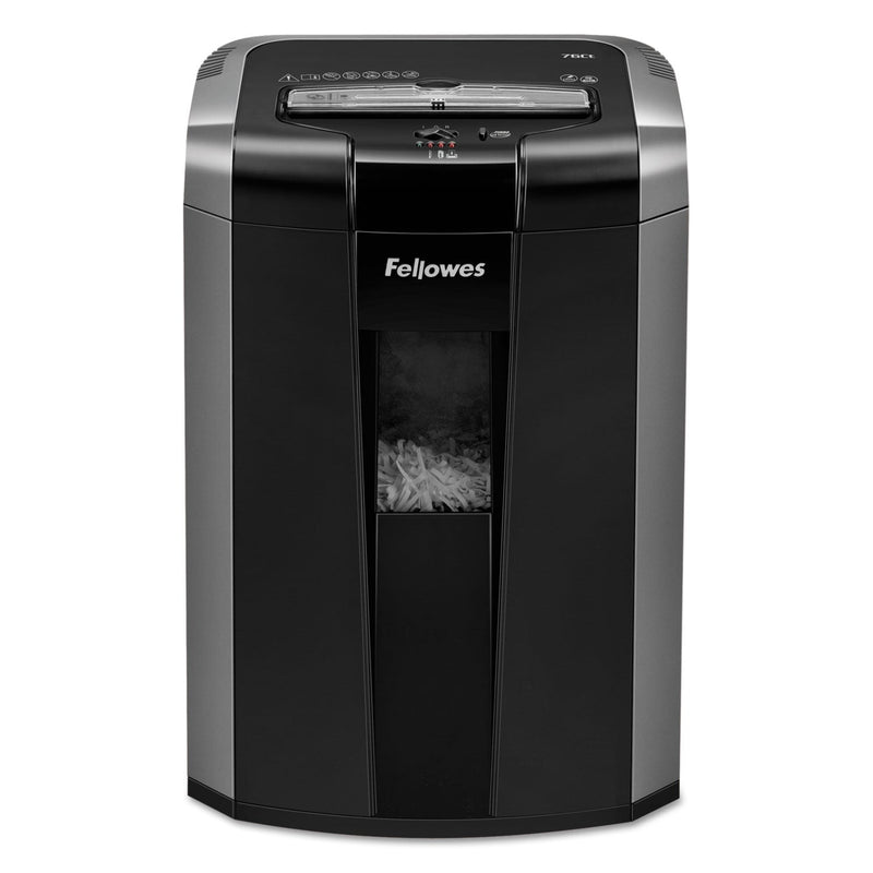 Fellowes Powershred 76Ct Cross-Cut Shredder, 16 Manual Sheet Capacity