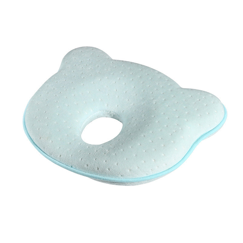 Newborn Anti-Roll Pillow with Flat Head Prevention