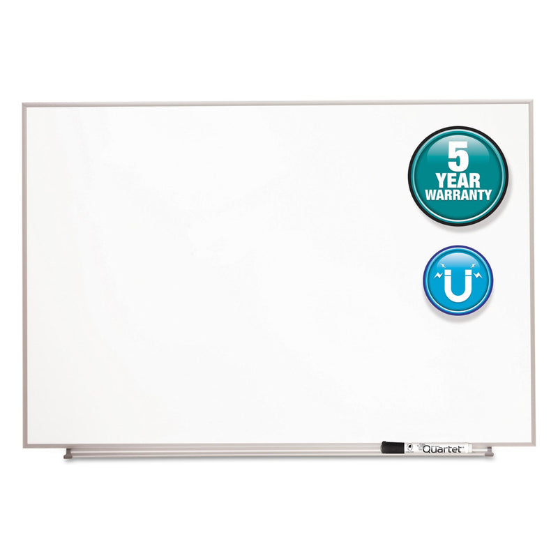Quartet Matrix Magnetic Boards, Painted Steel, 23 x 16, White, Aluminum Frame