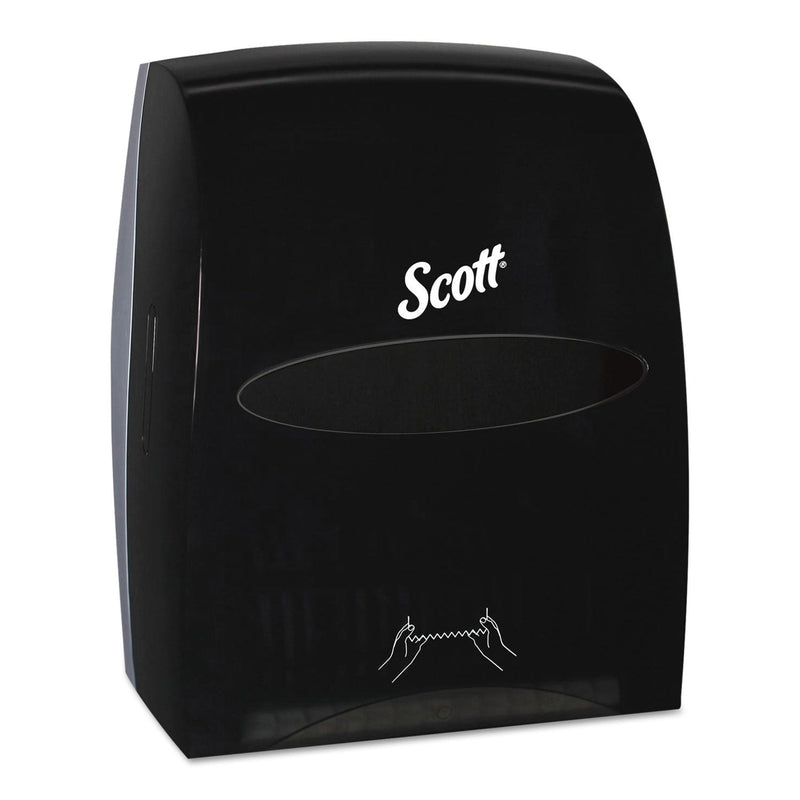 Scott Essential Manual Hard Roll Towel Dispenser, 13.06 x 11 x 16.94, Black