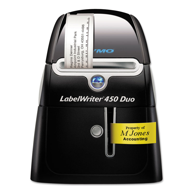 DYMO LabelWriter 450 DUO Label Printer, 71 Labels/min Print Speed, 5.5 x 7.8 x 7.3