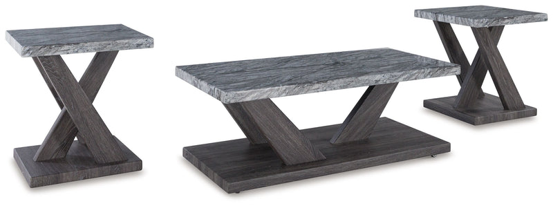 Bensonale - Occasional Table Set (Set of 3) - Brown / Gray