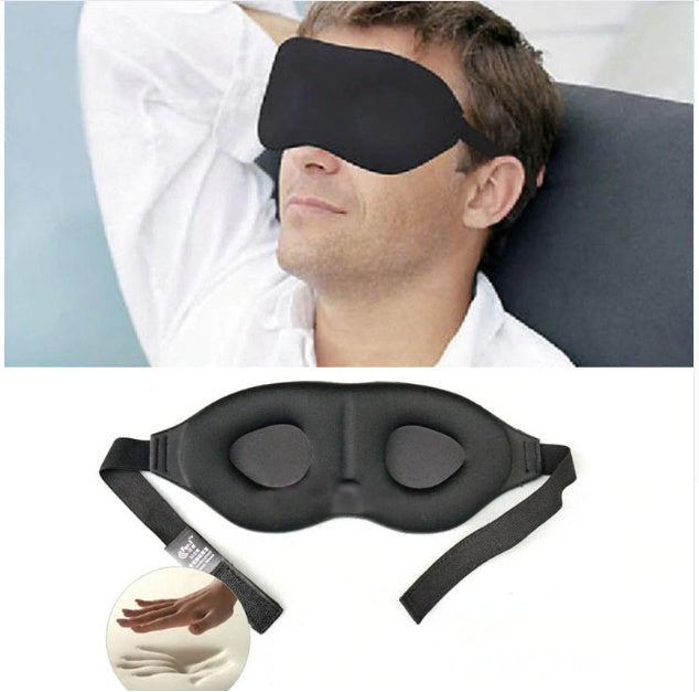 Slow Rebound Sponge Sleep Eye Mask | Comfortable Light Blocker