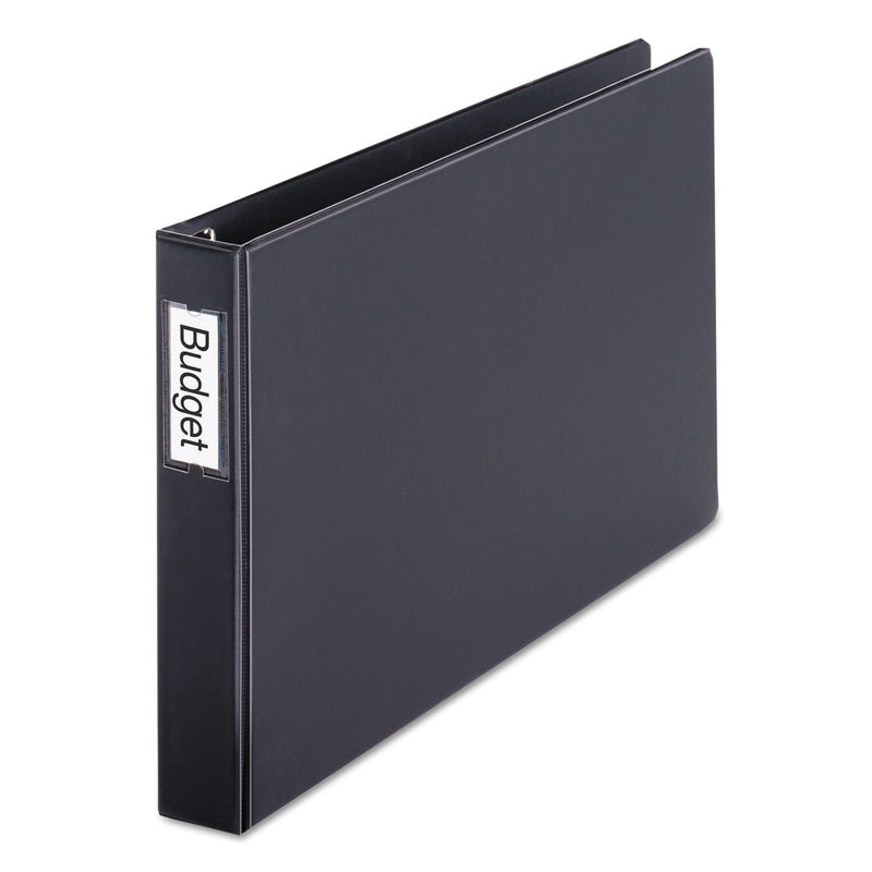 Cardinal Premier Easy Open 11 x 17 Locking Slant-D Ring Binder, 3 Rings, 1.5" Capacity, 11 x 17, Black