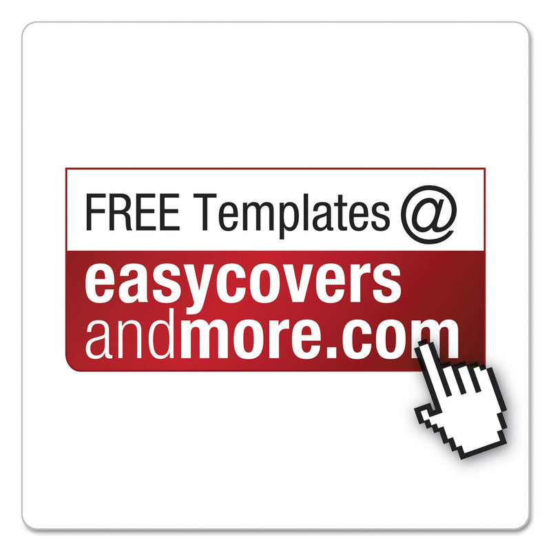 Cardinal FreeStand Easy Open Locking Slant-D Ring Binder, 3 Rings, 1" Capacity, 11 x 8.5, White