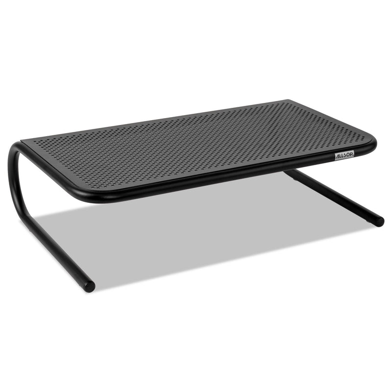 Allsop Metal Art Monitor Stand, 19" x 12.5" x 5.25", Black, Supports 30 lbs