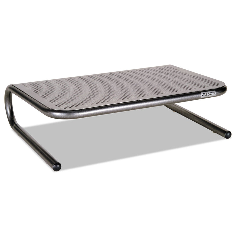 Allsop Metal Art Jr. Monitor Stand, 14.75" x 11" x 4.25", Pewter, Supports 40 lbs