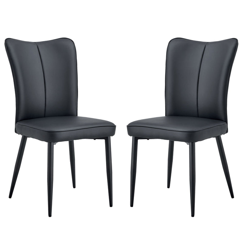 Minimalist Style Minimalist Dining Chairs With Metal Legs