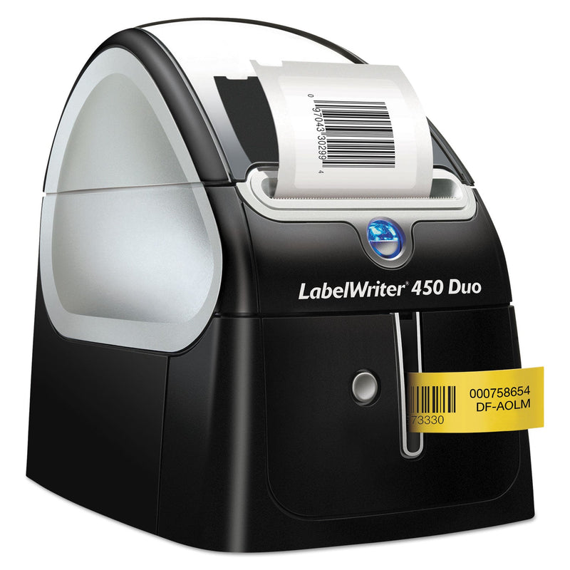 DYMO LabelWriter 450 DUO Label Printer, 71 Labels/min Print Speed, 5.5 x 7.8 x 7.3