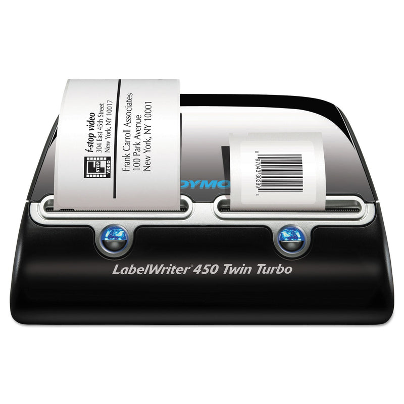 DYMO LabelWriter 450 Twin Turbo Label Printer, 71 Labels/min Print Speed, 5.5 x 8.4 x 7.4