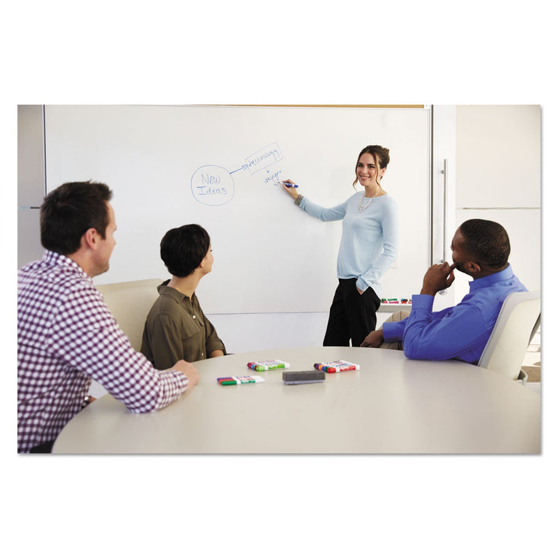 EXPO Low-Odor Dry-Erase Marker, Broad Chisel Tip, Green, Dozen