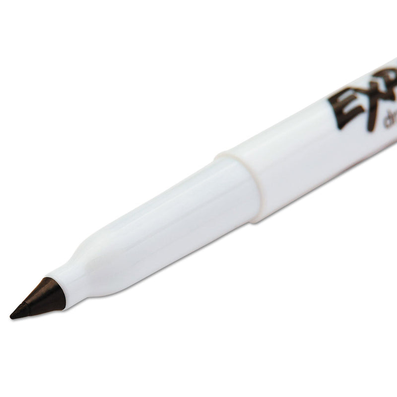 EXPO Low-Odor Dry-Erase Marker, Extra-Fine Needle Tip, Black