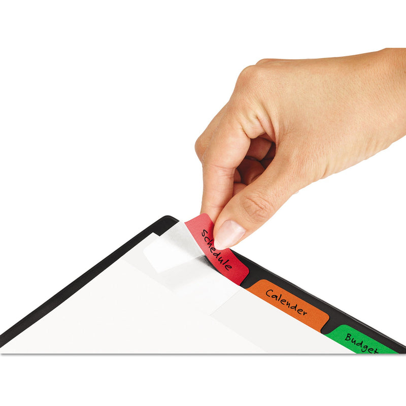 Avery Movable Tab Dividers with Color Tabs, 5-Tab, 11 x 8.5, White, 1 Set