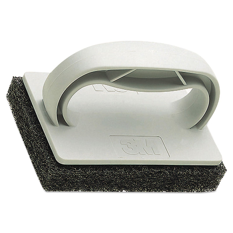 3M Twist-Lok Pad Holder, 3.5 x 4.75 x 2.5, Light Gray, 10/Carton