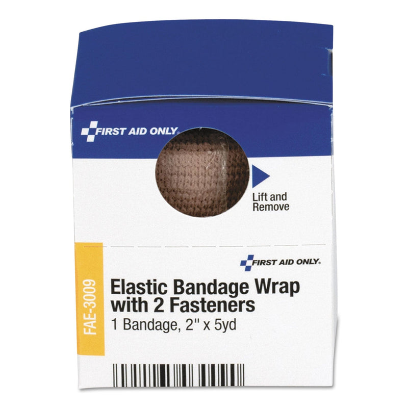 First Aid Only SmartCompliance Elastic Bandage Wrap, 2" x 5 yds, Latex-Free