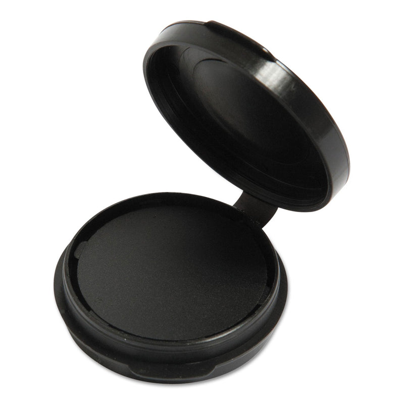 SICURIX Fingerprint Ink Pad, 1.5" Diameter, Black