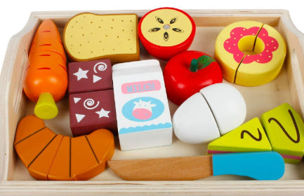 Toy Cutting Play Trading Fruit Pretend Play Set