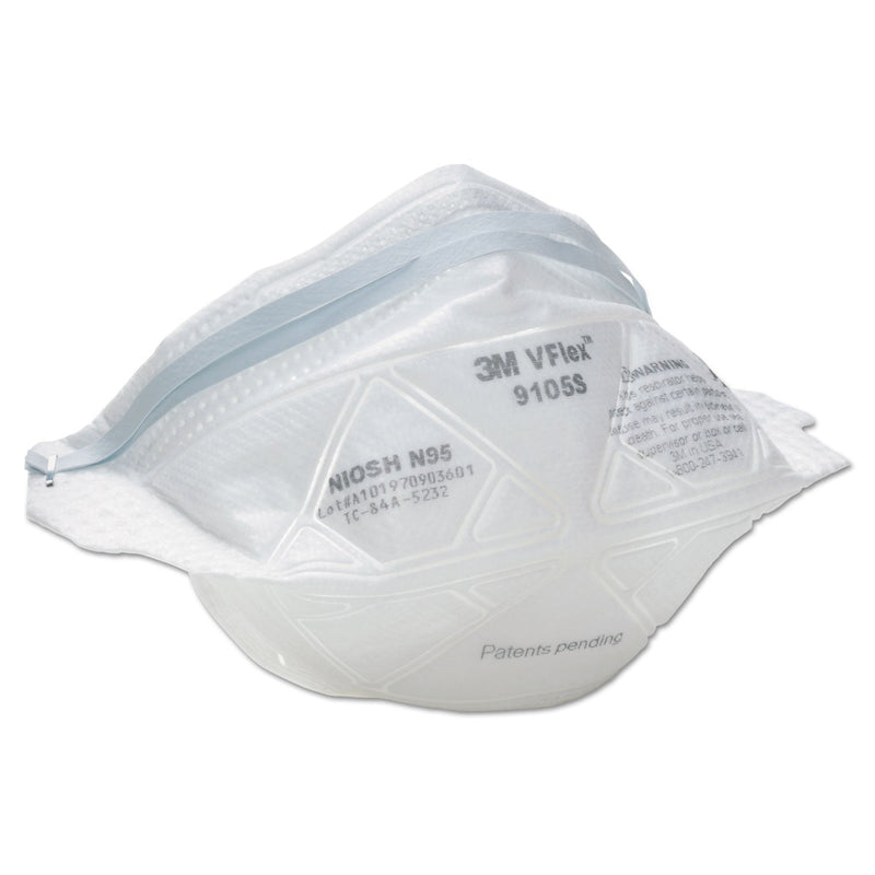 3M VFlex Particulate Respirator N95, Small, 50/Box