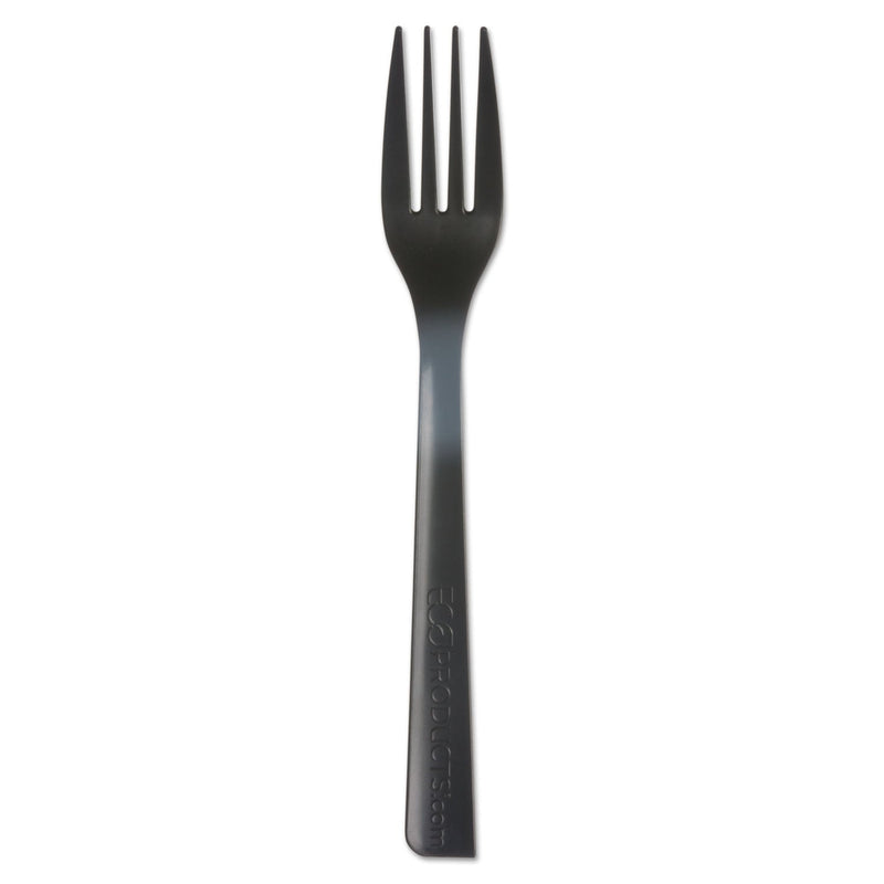 Eco-Products 100% Recycled Content Fork - 6", 50/Pack, 20 Pack/Carton