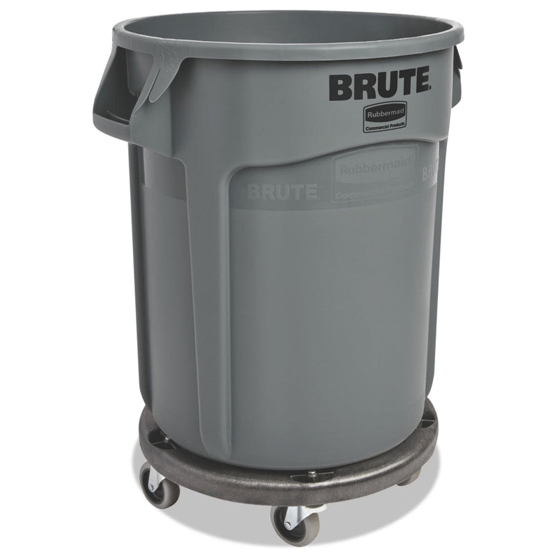 Rubbermaid Round Brute Container, Plastic, 20 gal, Gray
