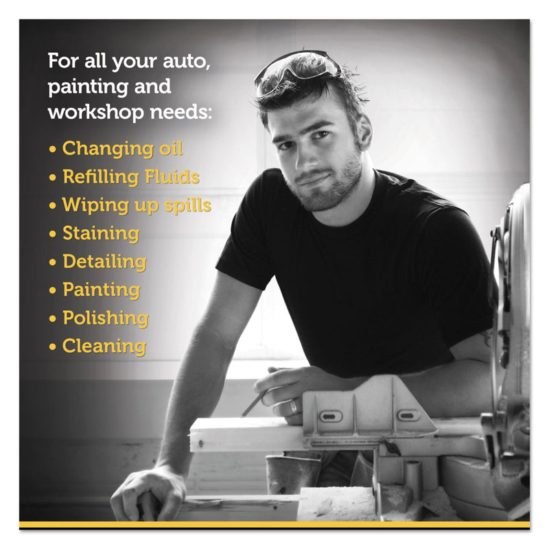 Scott Shop Towels, POP-UP Box, 1-Ply, 10 x 12, Blue, 200/Box, 8 Boxes/Carton