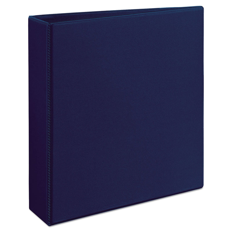 Avery Heavy-Duty View Binder with DuraHinge and One Touch EZD Rings, 3 Rings, 2" Capacity, 11 x 8.5, Navy Blue