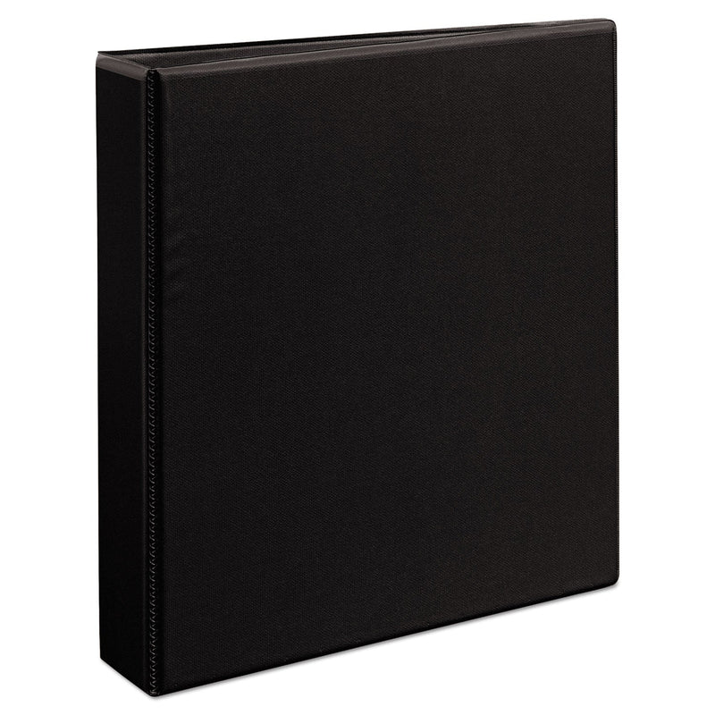 Avery Durable View Binder with DuraHinge and EZD Rings, 3 Rings, 1.5" Capacity, 11 x 8.5, Black, (9400)